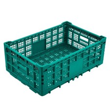 52l Heavy-Duty Collapsible Milk Crate All-Purpose Storage Reinforced Walls