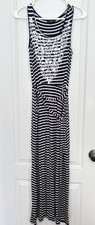 Espresso Striped Dress Size S