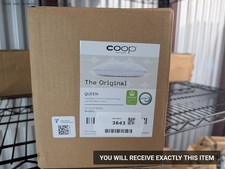 Coop Home Goods Original Adjustable Pillow, Queen, Medium Firm, Cross Cut Foam
