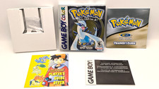 Pokemon Silver Version Game Boy Color GBC Box Only Inserts Manual Authentic