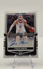 2024-25 Donruss Optic Tyrese Martin SS-MRN Auto Signature Series
