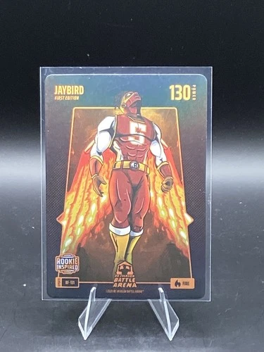 Bo Jackson Battle Arena #BF-131 [Fire] Jaybird (Jayden Daniels) Rookie Inspired