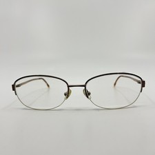Liz Claiborne LC 285 0JM3 Brown Eyeglasse Frames Womens Half Rim 54-17-135 4229