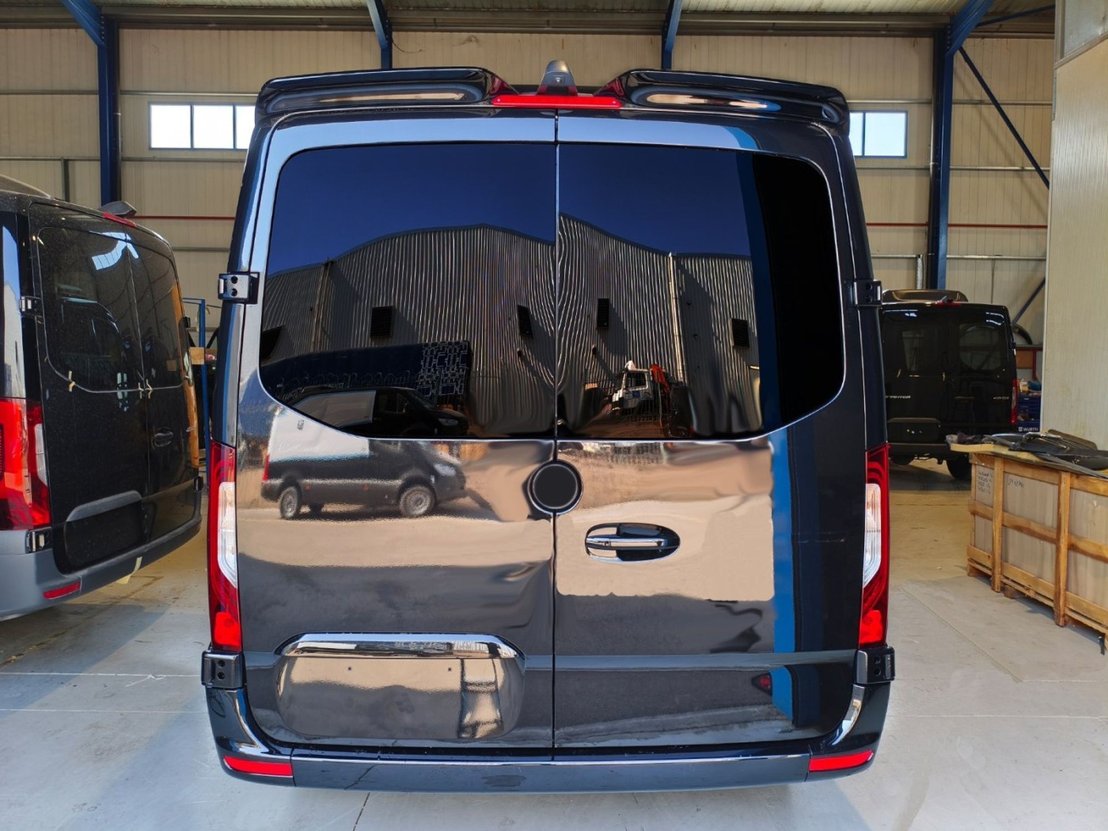 Roof Spoiler For Mercedes Sprinter (W907) H1 2018- For Painting thumbnail 7
