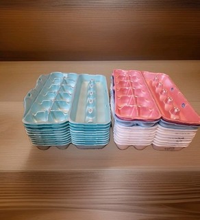 Mix Lot 20 Styrofoam Empty Egg Cartons 1 Dozen Large Chicken 12 Eggs Foam Reuse