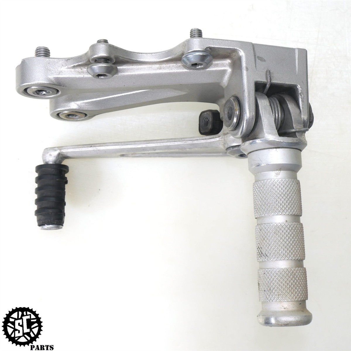 04-05 KAWASAKI NINJA ZX10R LEFT REARSET SHIFTER PEDAL FOOT PEG