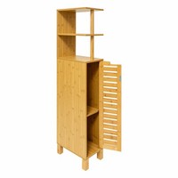 5five Simply Smart Badregal Sicela Badezimmerregal Regal Bambus H 120 Cm 200136