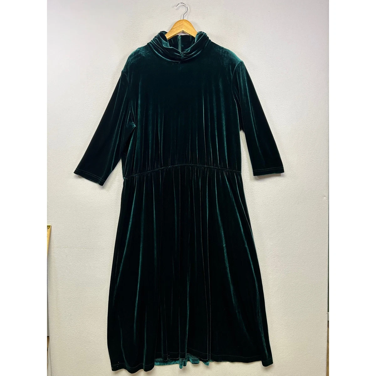 coldwater creek holiday dresses Women's 3/4 Sleeve Velvet for sale Astra