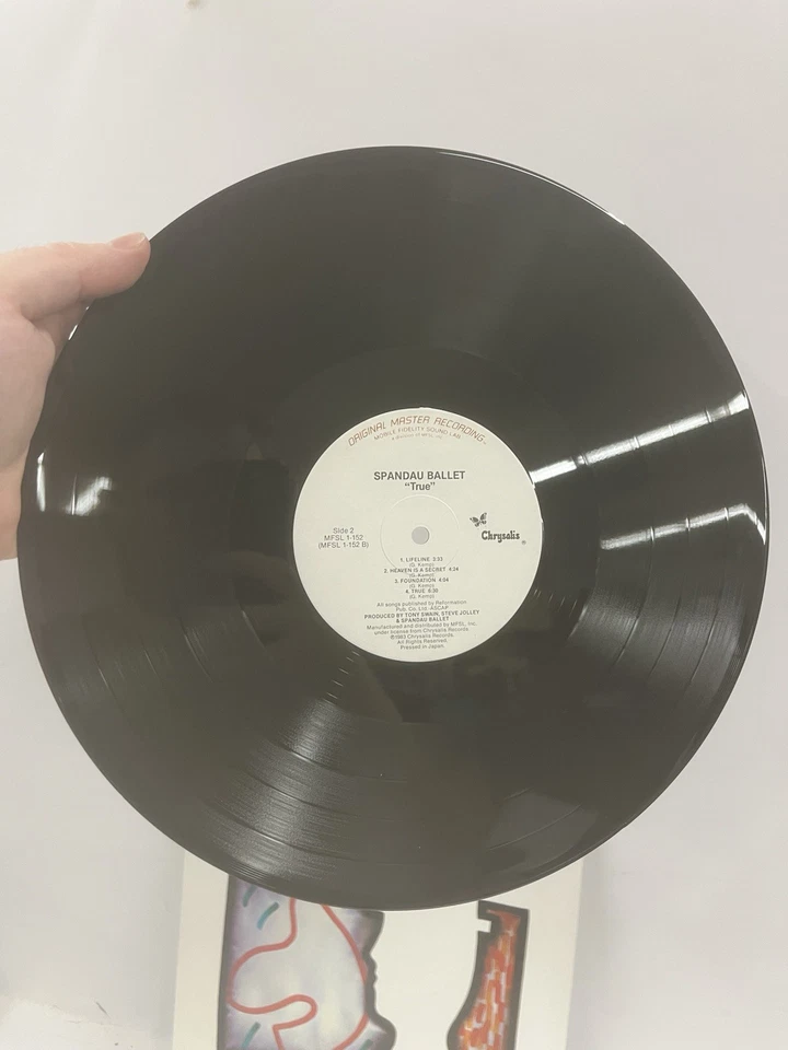Spandau Ballet True Original Master Recording Vinyl LP MFSL 1-152 VG - Image 3 of 4
