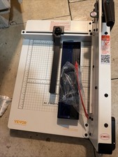VEVOR 12" Paper Cutter Heavy Duty Guillotine Stack Paper Trimmer Metal Base A4