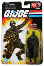 G.I. Joe 25th Anniversary Comic Series Cardback  Snake Eyes Commando 3.75 Inch A