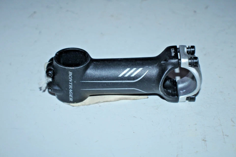 Bontrager RL Road Bike Stem 1 1/8" Threadless 100mm +/-7º 31.8mm Black Race Lite - Image 2 of 4