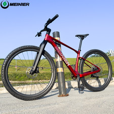 Bicicletta MTB carbonio 29ER Shimano M6100 12 velocità cablaggio interno mountain bike