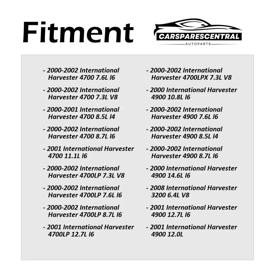 Mangueira de freio dianteira esquerda do lado do motorista 2x para International Harvester 3400 2000-2002 - Imagem 4 de 4