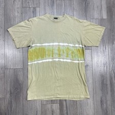 Vintage Ocean Pacific OP Tie Dye Surf Single Stitch T Shirt Men  s Large Green