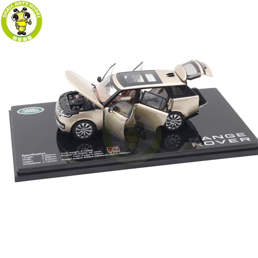 1/43 LCD Land Rover Range Rover 2022 SVA Diecast Model Car Gifts