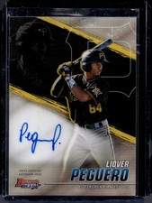 2021 Bowman's Best Liover Peguero Best of 2021 Refractor Auto Pirates N01