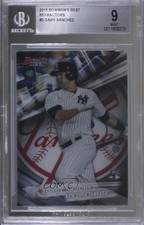 2016 Bowman's Best Refractor Gary Sanchez #3 BGS 9 MINT 8k4