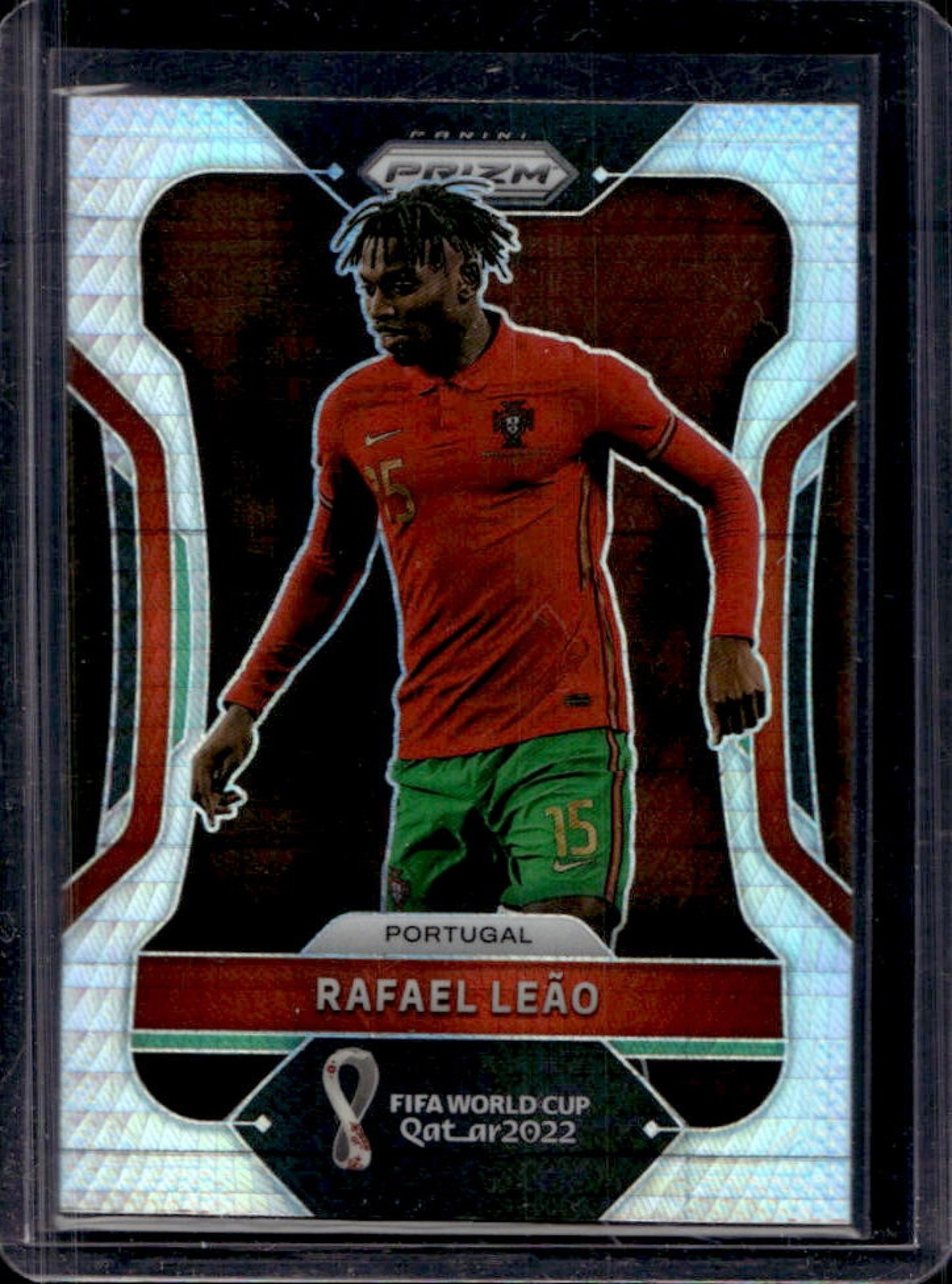 2022 Prizm World Cup Rafael Leao Hyper #181 Portugal