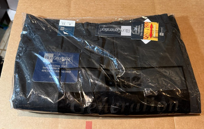 Blue Generation *CHOOSE COLOR* 34'' Men's Flat Front Teflon Treated Chino Shorts