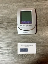 Excalibur The New York Times Deluxe Edition Touch Screen Crossword Puzzle Tested