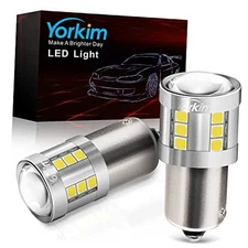  LED Bulb White, 3000 Lumens 300% Super Brighter LED 1156 White pack of 2