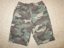 Boy's LEVI'S Shorts Camouflage Elastic Waist 4 Pocket Pull On Cotton Size M-M-M