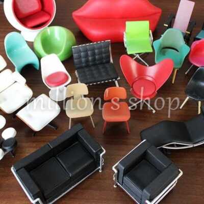 REAC Japan Interior Collection 1/12 Scale Miniature Designer 3