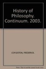 History of Philosophy, Paperback by Copleston...