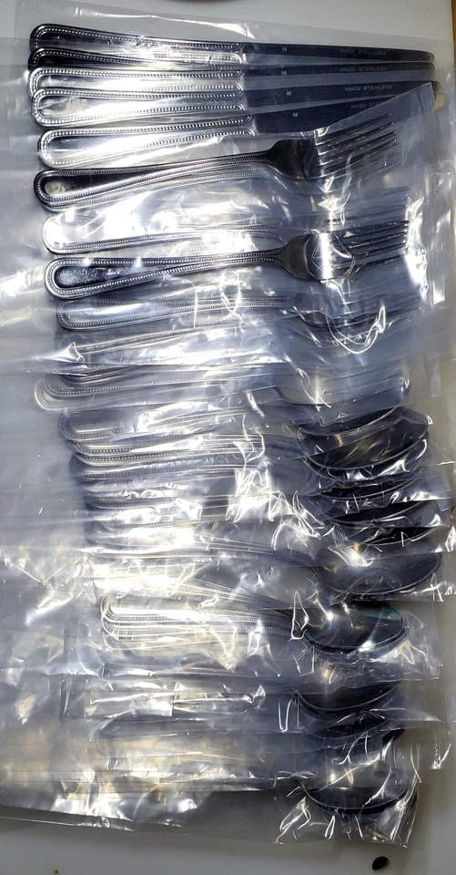 53 piezas Winco & Arvesta Heavyweight 18/0 acero inoxidable Foto 3 de 4