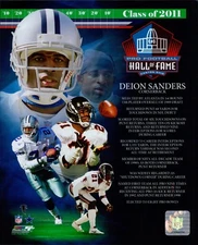 Deion Sanders Falcons Cowboys HOF NFL Licensed Unsigned Glossy 8x10 Photo A
