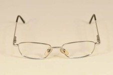FOSSIL JODY BRUSH SILVER SPRING-HINGED METAL EYEGLASS SUNGLASS FRAMES