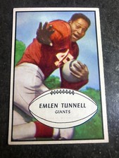 1953 Bowman Set-Break # 53 Emlen Tunnell EX-EXMINT *GMCARDS*