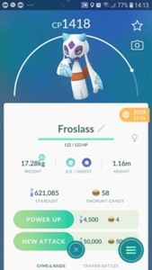 Froslass Snorunt Evolution Trading Pokemon Go Ebay