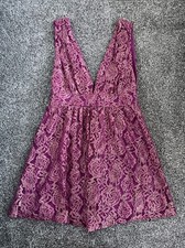 lulus dress red floral lace