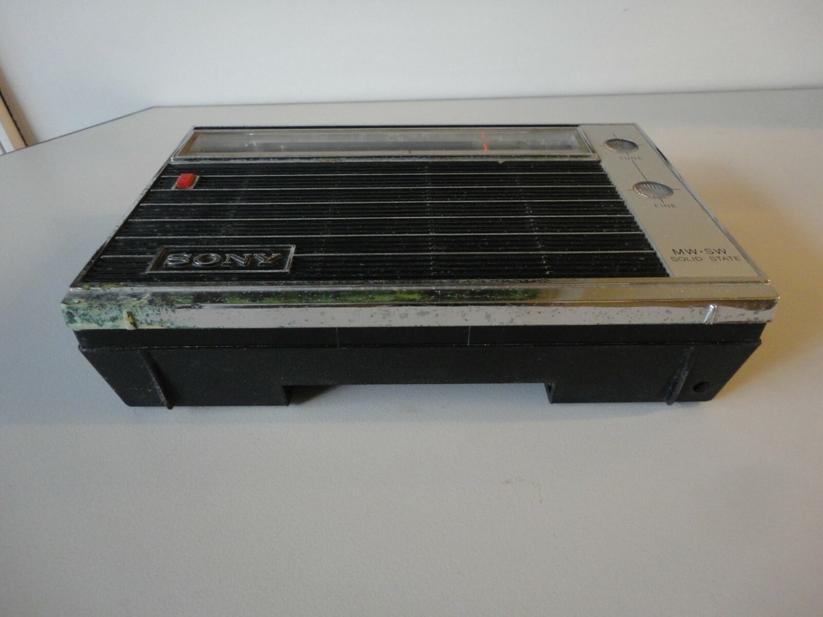 SONY TR-841 MW/SW 8 Transistor Radio Vintage Rare 60s JAPAN