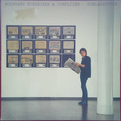 Wolfgang Niedecken & Complizen   Schlagzeiten - EMI Records - Deutschland- 1987