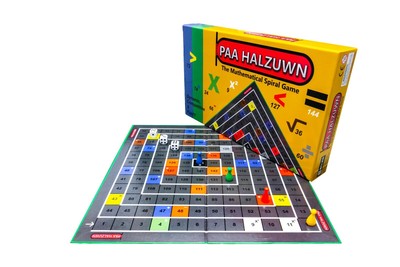 Paa Halzuwn Interactive Math Board Game Fun Maths Board Games For Families 5060848530003 Ebay