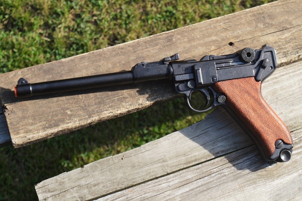 Luger Parabellum - German Lange Pistole 08 - WWII - Artillery