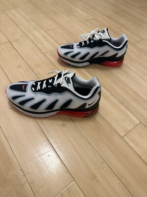 Size 8.5 Men Air Max 96+ Evolve Shoes 525223 116 White Black | eBay