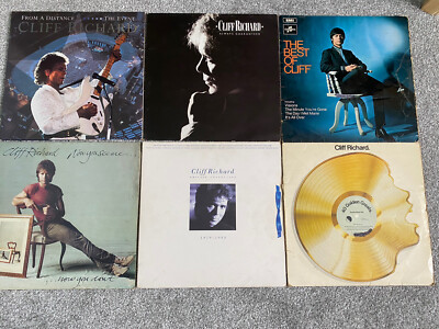 Cliff Richard Vinyl Album Bundle 