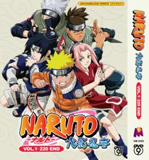 NARUTO COMPLETE TV SERIES VOL.1-220 END ANIME DVD ENGLISH DUBBED REGION ALL