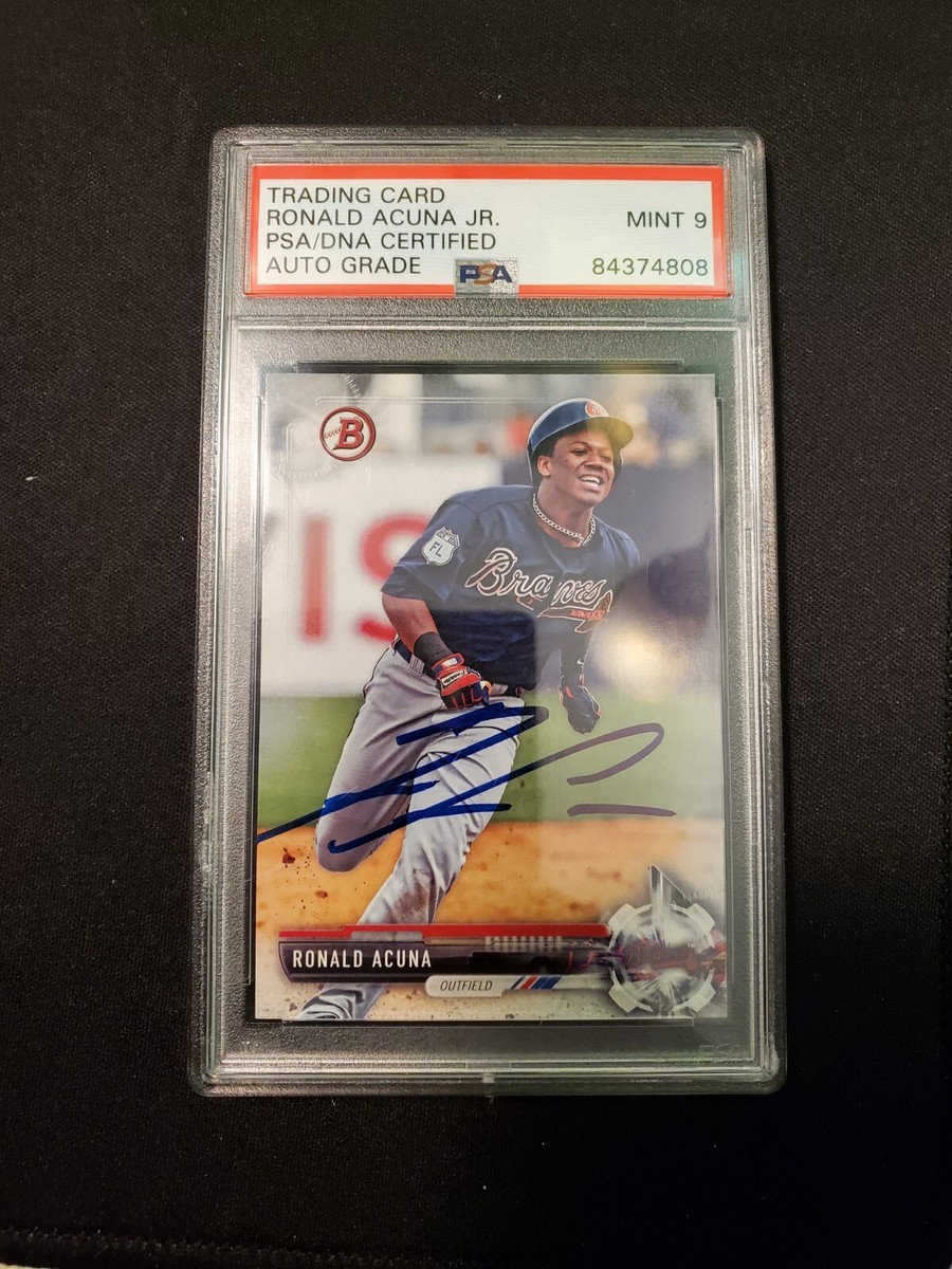 Ronald acuna jr ルーキーカード Ronald Acuna Jr rookie auto | eBay