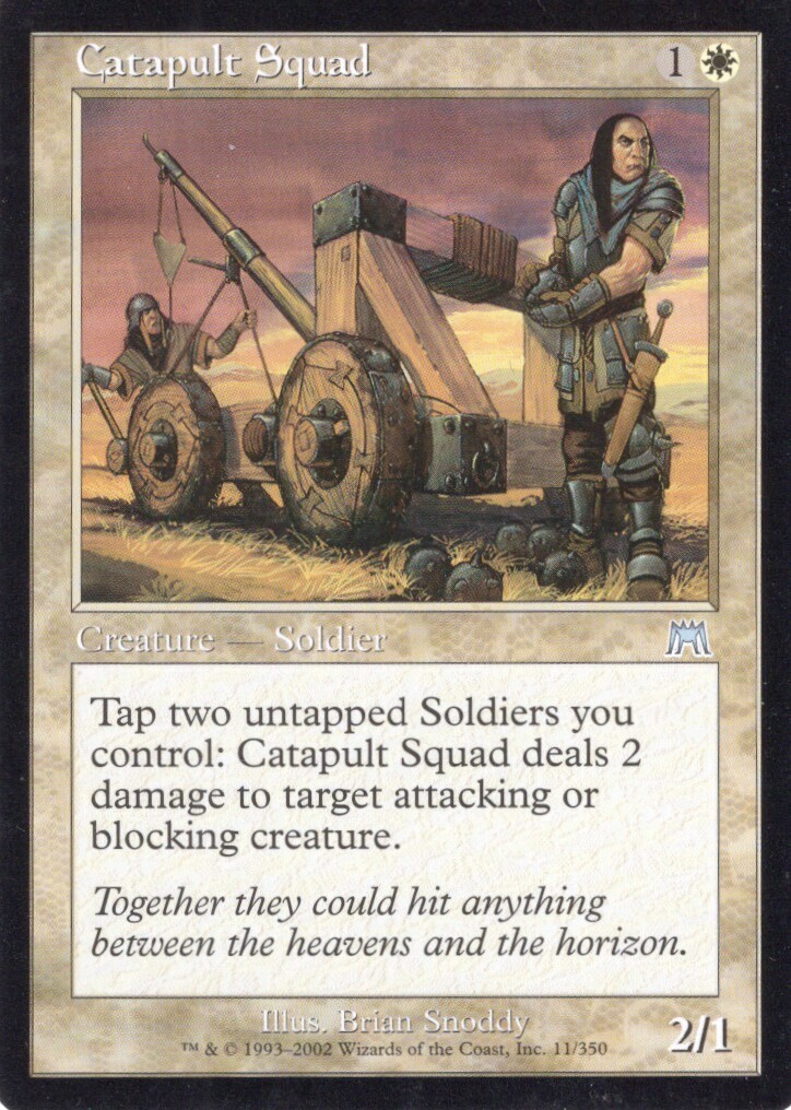 3X CATAPULT SQUAD 11/350 ONSLAUGHT MTG MAGIC LP X3 (yourdeckbuilder)