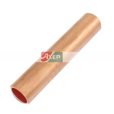 GT-G-120 15mm Inner Diameter Copper Hole Passing Connecting Tube 91 x19mm.⊕IK