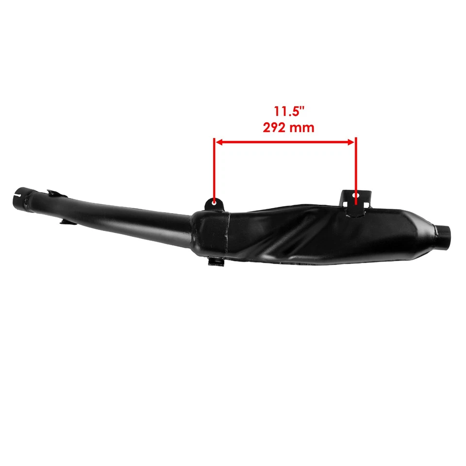 Silenciador de escape completo para Yamaha Warrior 350 con junta YFM350X 1987-2004 Foto 3 de 4