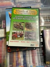 Wheels of Time the Vintage Motocycles Guide(DVD, Region 4) vgc t113