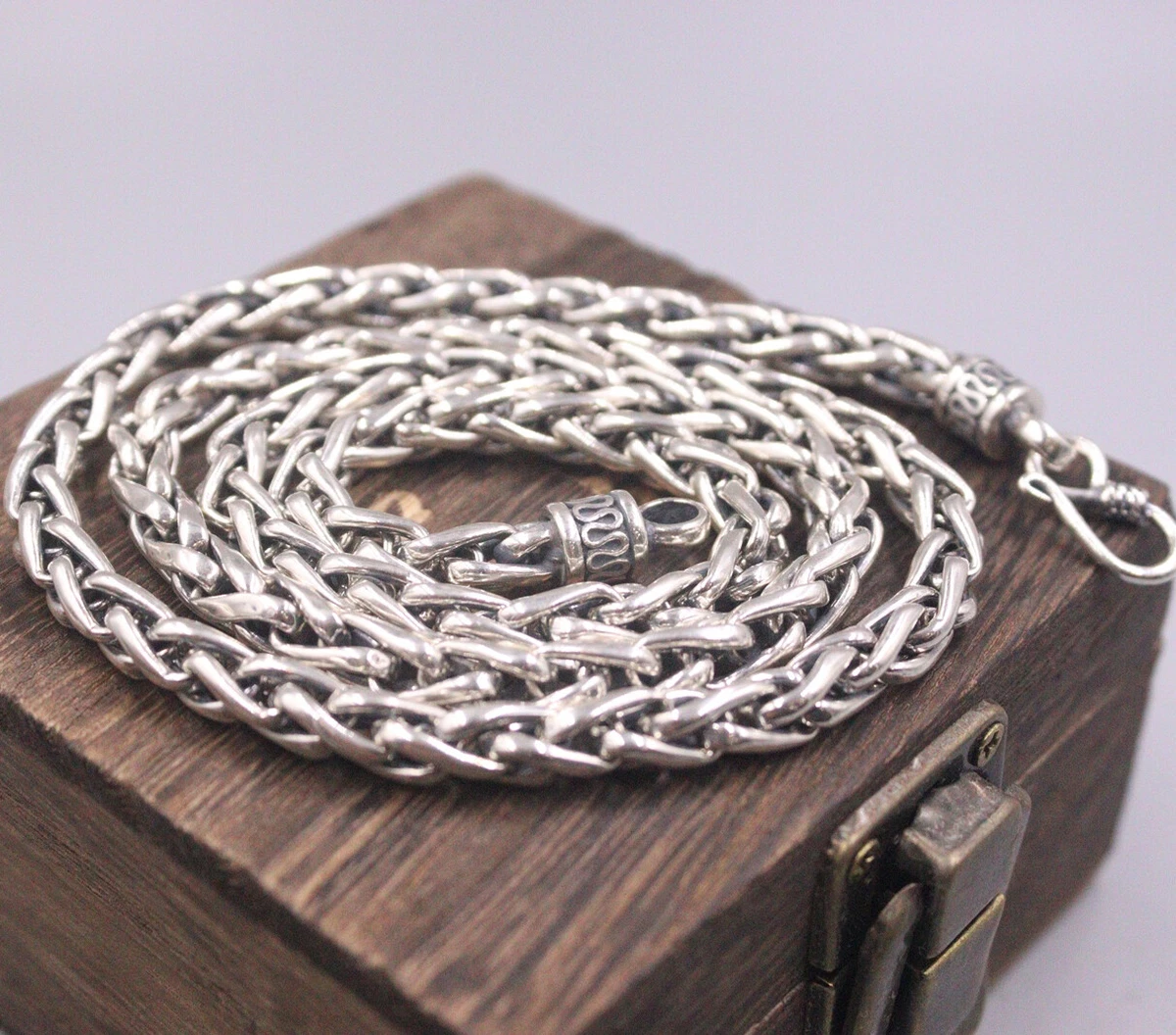 Womens sterling 2024 silver chain