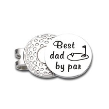 Father's Day Gift from Daughter Wife Son Boo Basket Golf Ball Markers Dad Gif...