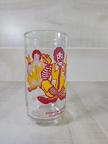 Bicchiere vintage McDonald's Ronald McDonald serie da collezione anni 70 - Foto 4 di 5